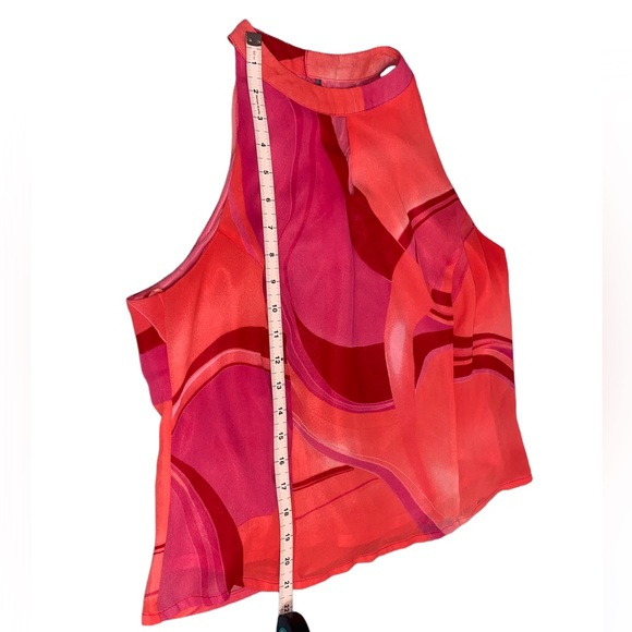 Olimara Collection Pink Halter Top - Picture 5 of 7